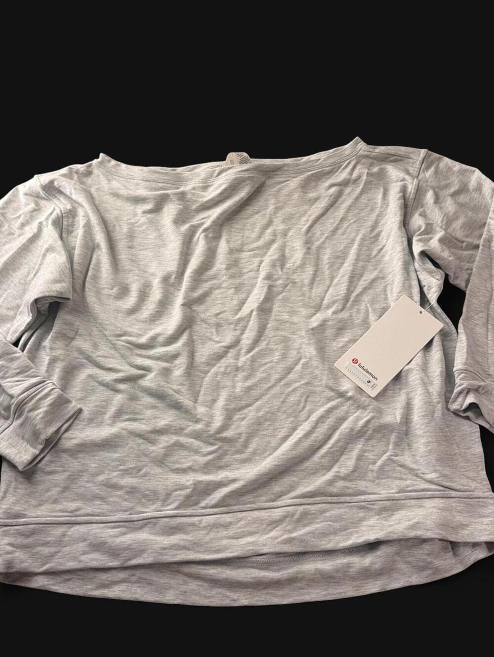 Lululemon Be Calm Oversized Boatneck Long Sleeve in size M